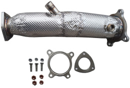 Downpipe 3 cale 2.0TFSI A4 B7 A6 C6 TERMOIZOLOWANY