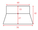 Redukcja nierdzewna 2,25 - 2,75" 60,3mm 70mm