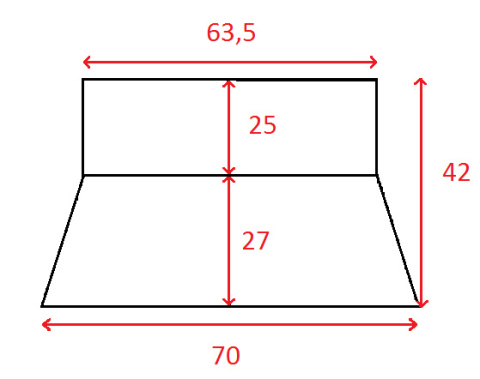 Redukcja nierdzewna 2,5 - 2.75" 63,5mm 70mm Redukcja nierdzewna 2,5 - 2.75" 63,5mm 70mm