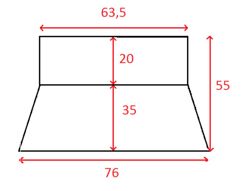 Redukcja nierdzewna 2,5" - 3" 63.5mm 76mm