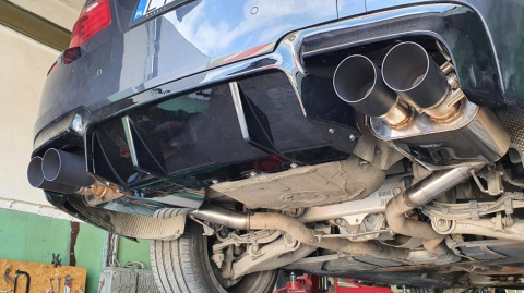 Tłumiki końcowe aktywne BMW f10 Tłumiki końcowe aktywne BMW f10