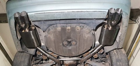 Tłumiki końcowe kwasoodporne BMW E38 basowe tłumik Tłumiki końcowe kwasoodporne BMW E38 basowe tłumik