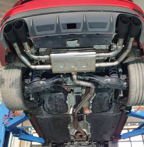 Układ wydechowy audi S3 8Y Sedan Układ wydechowy audi S3 8Y Sedan